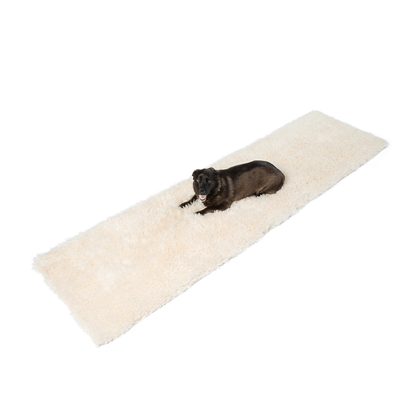 PupProtector™ Luxe Waterproof Bed Runner - Ultra-Soft Sheep Ivory Comfort