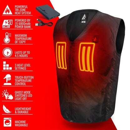ActionHeat 5V Battery Heated Vest Liner - Info
